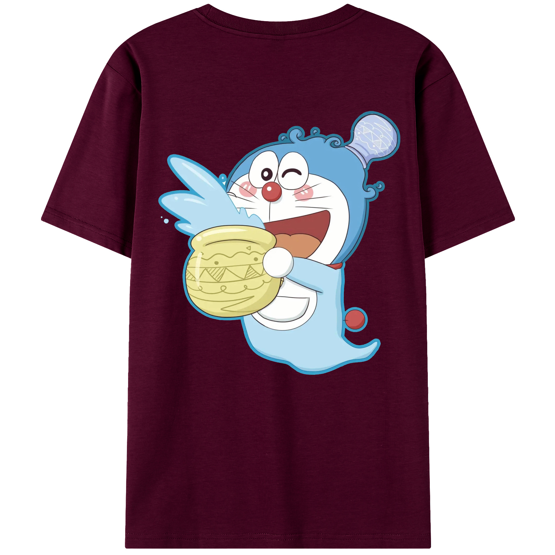 （画像用） ドラえもん Doraemon レディース半袖Tシャツ(バックプリント)